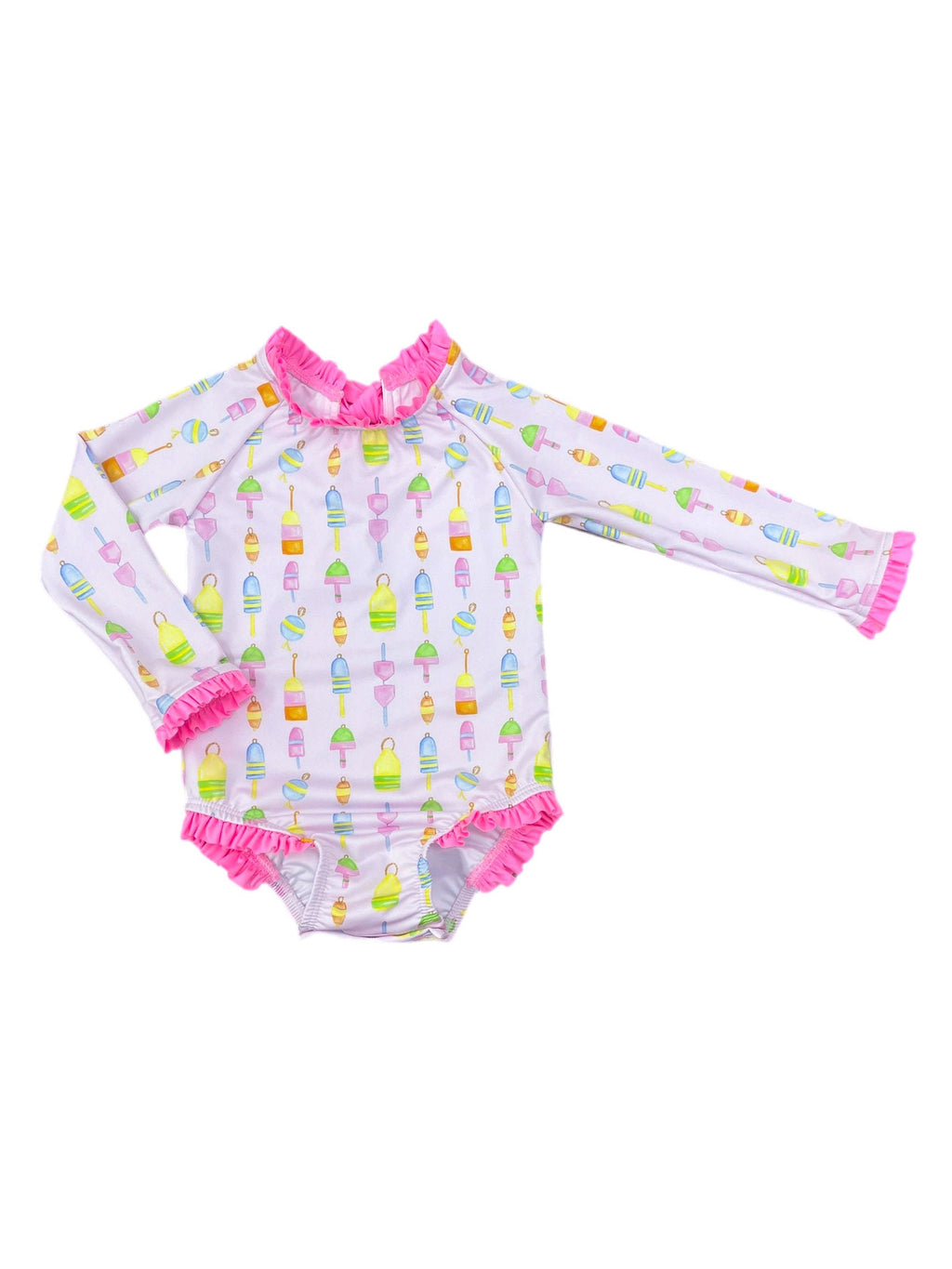 PRE-ORDER Leighton Rashguard Swimsuit - Reel Fun