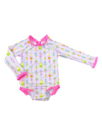 PRE-ORDER Leighton Rashguard Swimsuit - Reel Fun