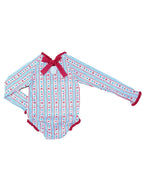 PRE-ORDER Leighton Rashguard Swimsuit - Patriotic Stars & Stripes