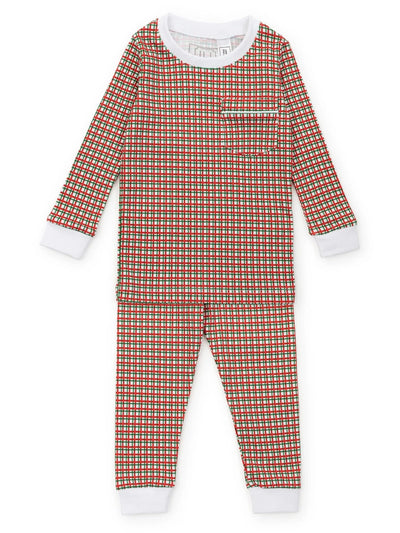 PRE-ORDER Bradford Pajama Set - Holiday Plaid