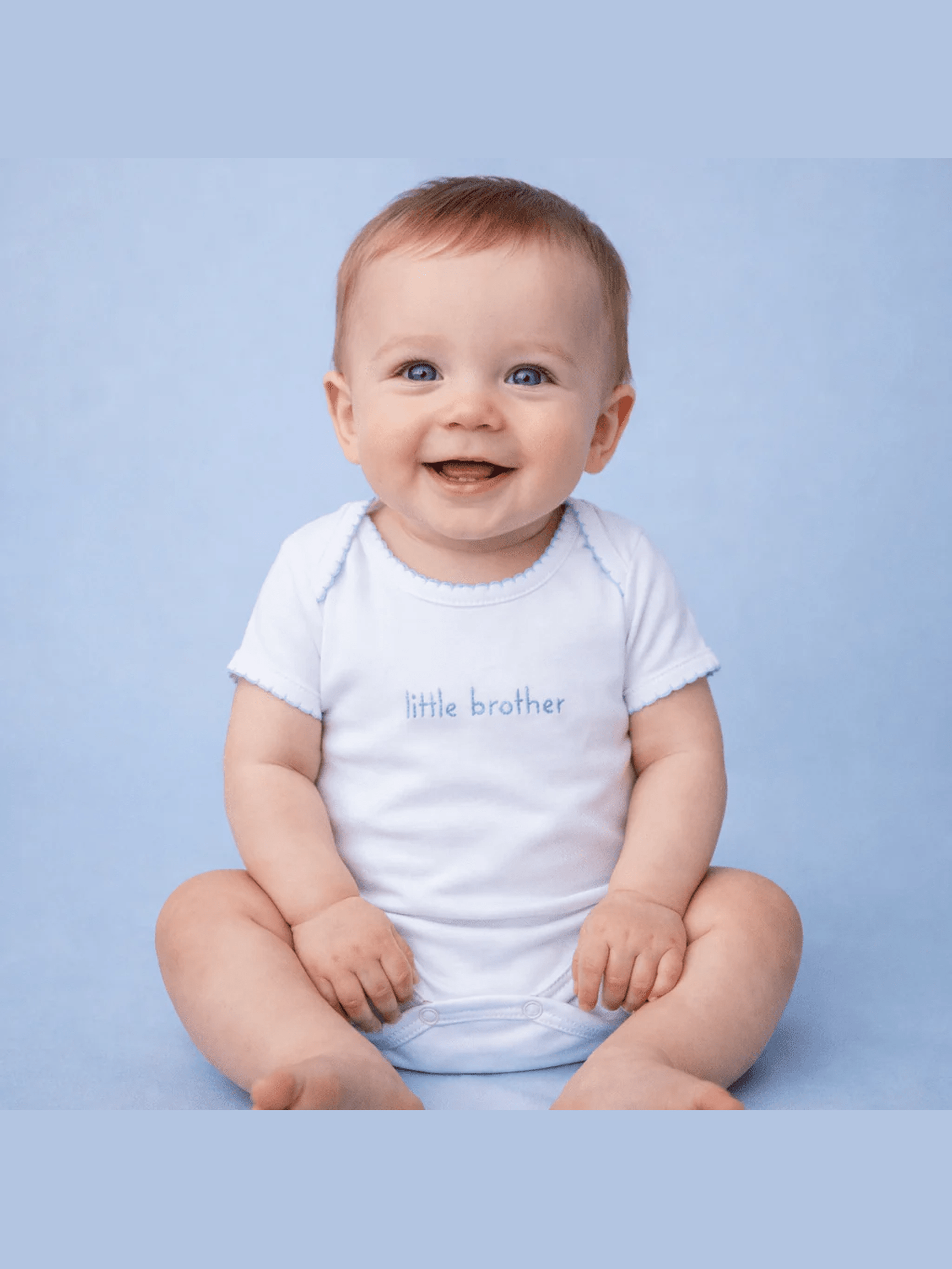 Little Brother Embroidered Bodysuit