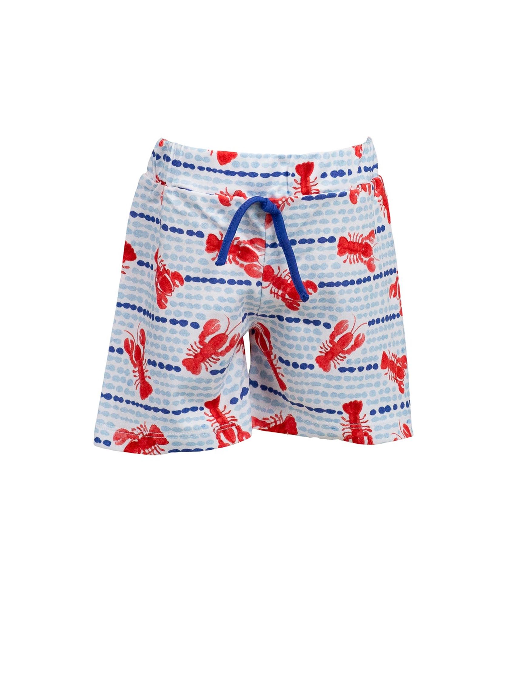 PRE-ORDER Lobster Shorts - Posh Tots Children's Boutique