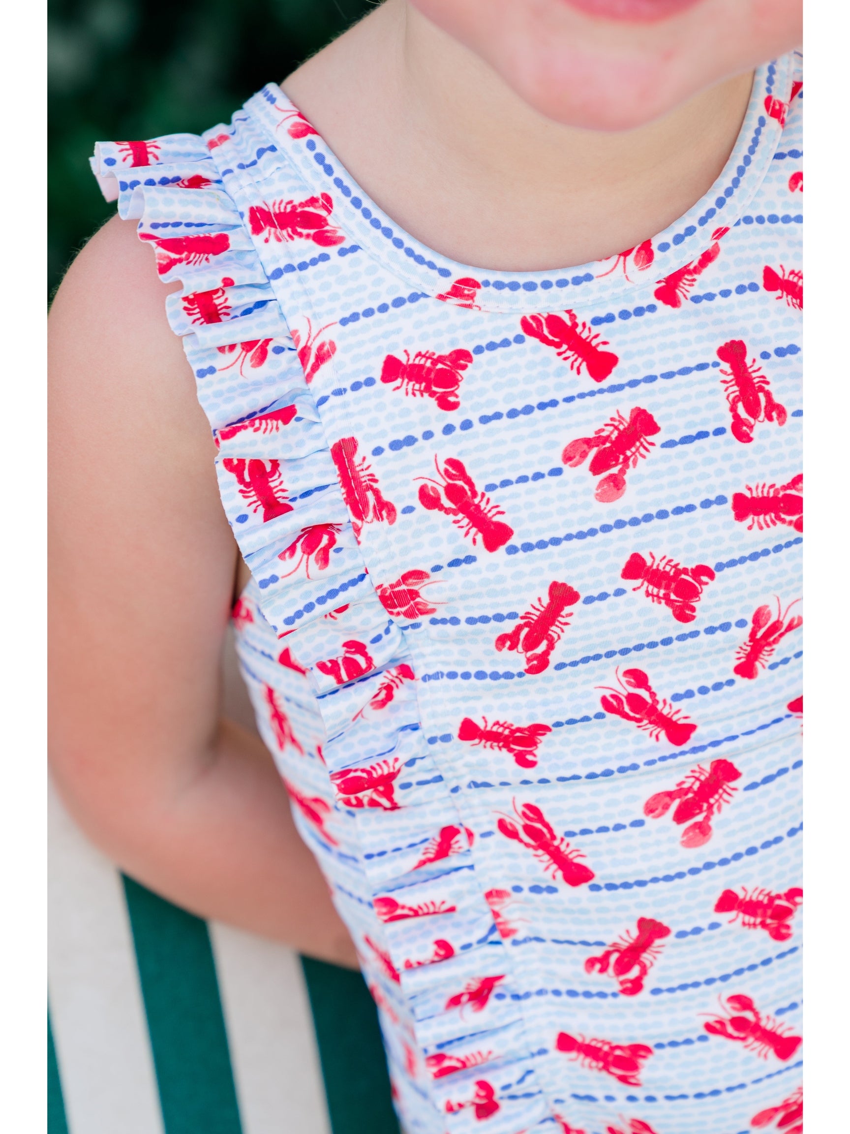 PRE-ORDER Lobster Tank One Piece Swimsuit