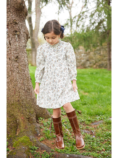 Birdie Dress- Brownfield Floral