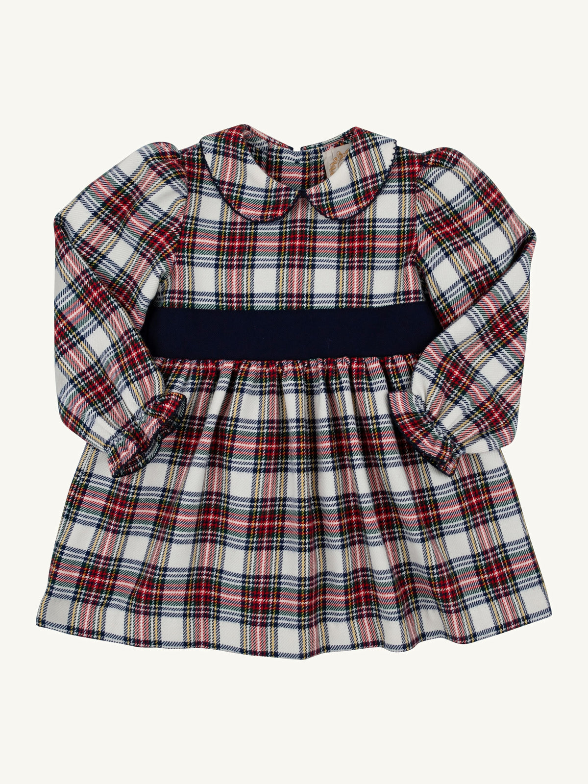 Long Sleeve Cindy Lou Sash Dress- Woven Yarn