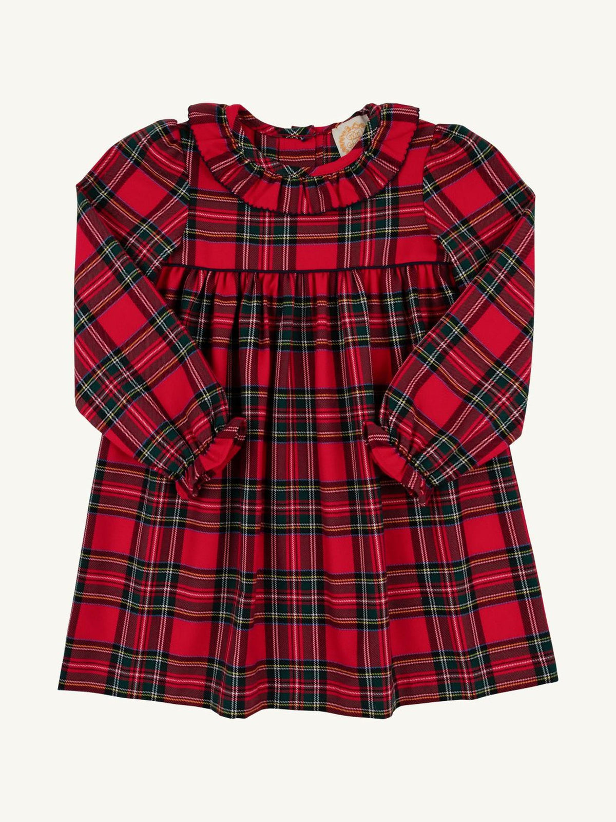 Long Sleeve Ramona Ruffle Dress - Woven Yarn