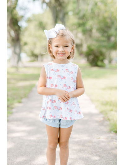 PRE-ORDER Lottie Bloomer/Banded Short Set -Our Country