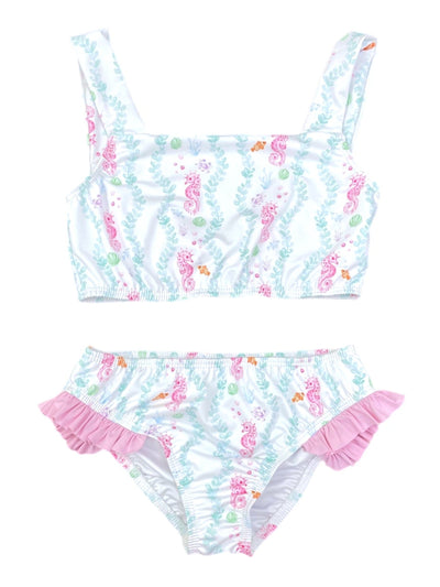 PRE-ORDER Lottie Two Piece Swimsuit - Seahorse