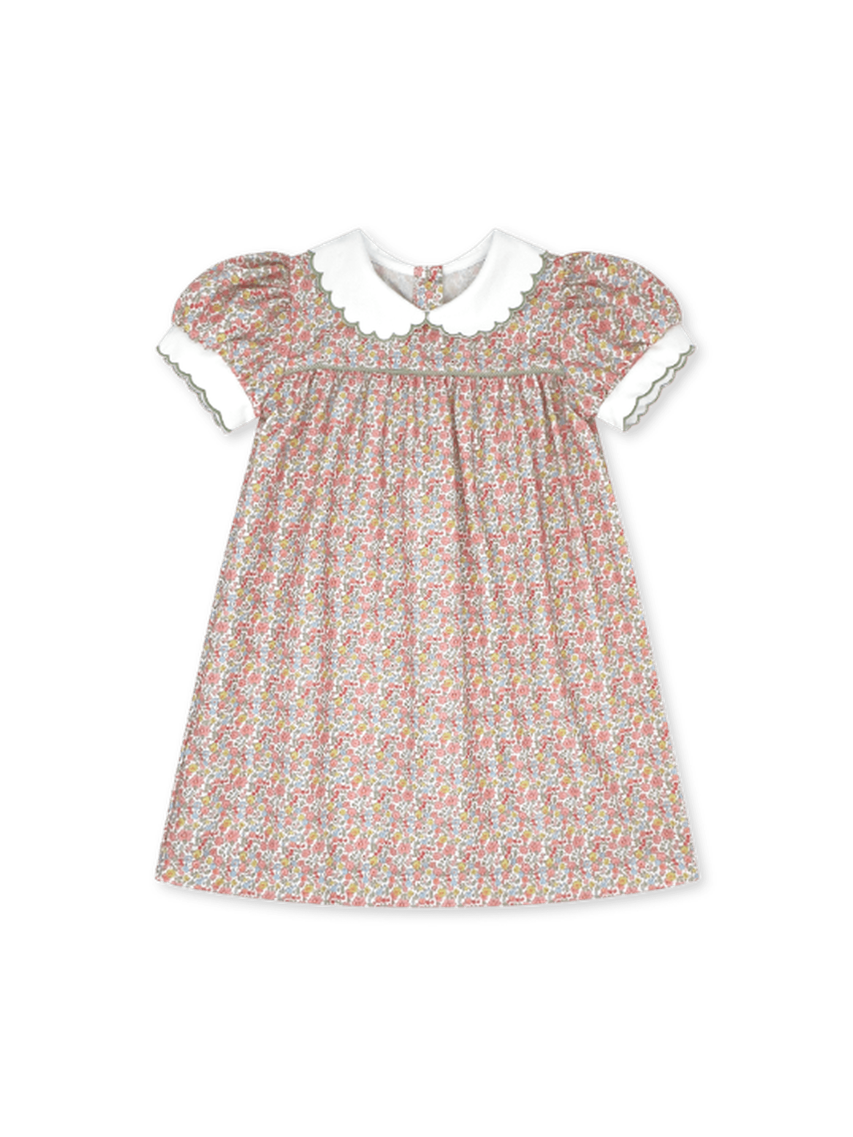 Memory Making Scallop Dress - Autumn Garden