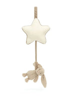 Bashful Beige Bunny Musical Pull