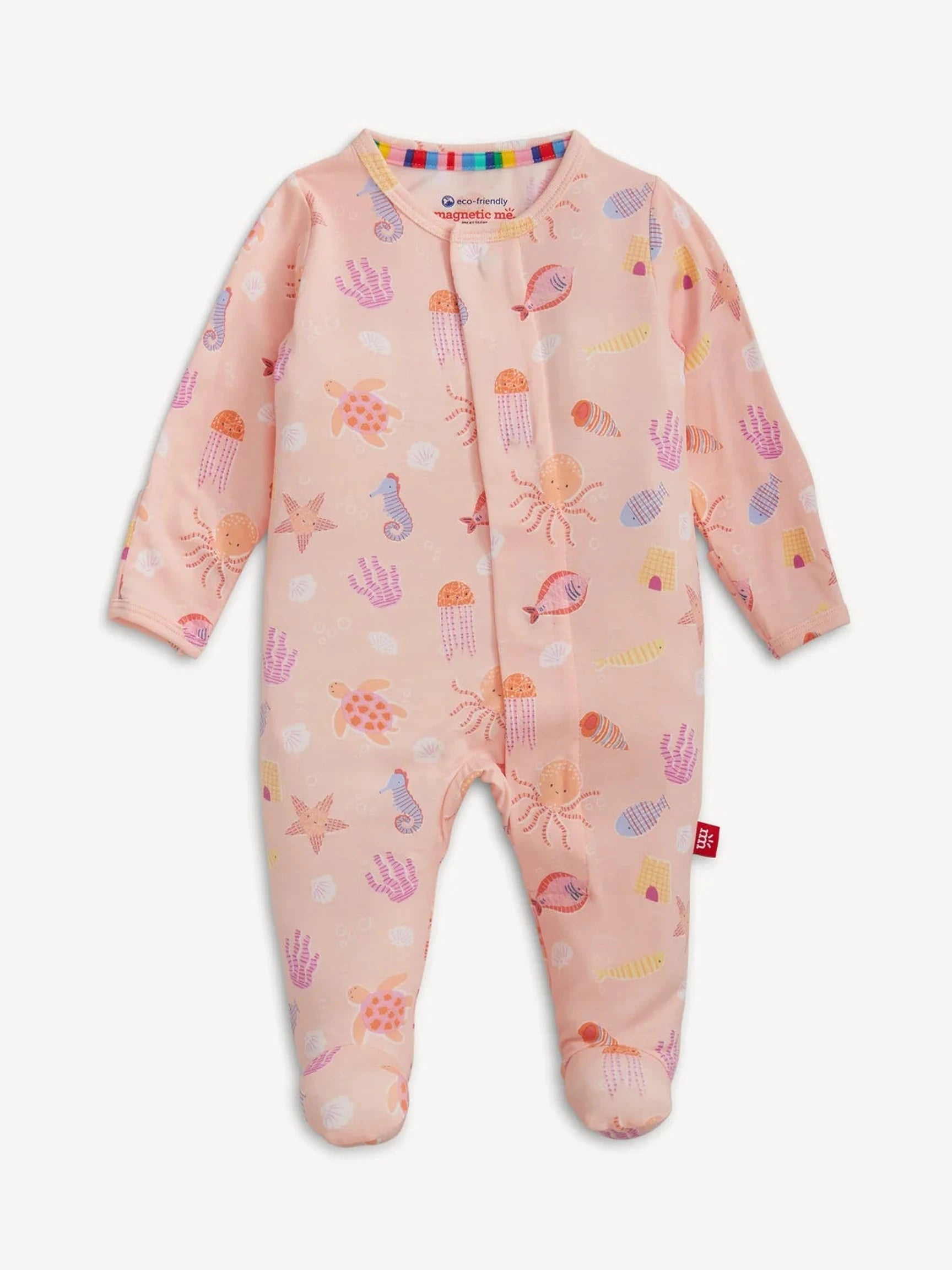 Deep Chic Pink Modal Magnetic Footie