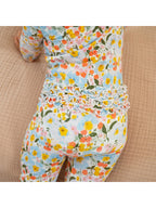 Seraphina Modal Magnetic Footie w/Ruffle