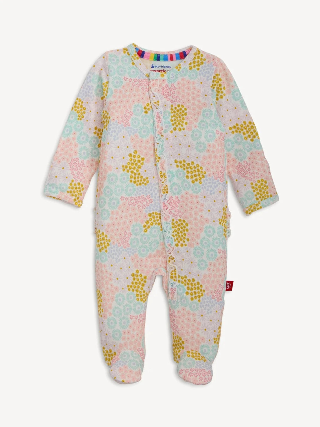 Harper Ruffle Modal Magnetic Footie