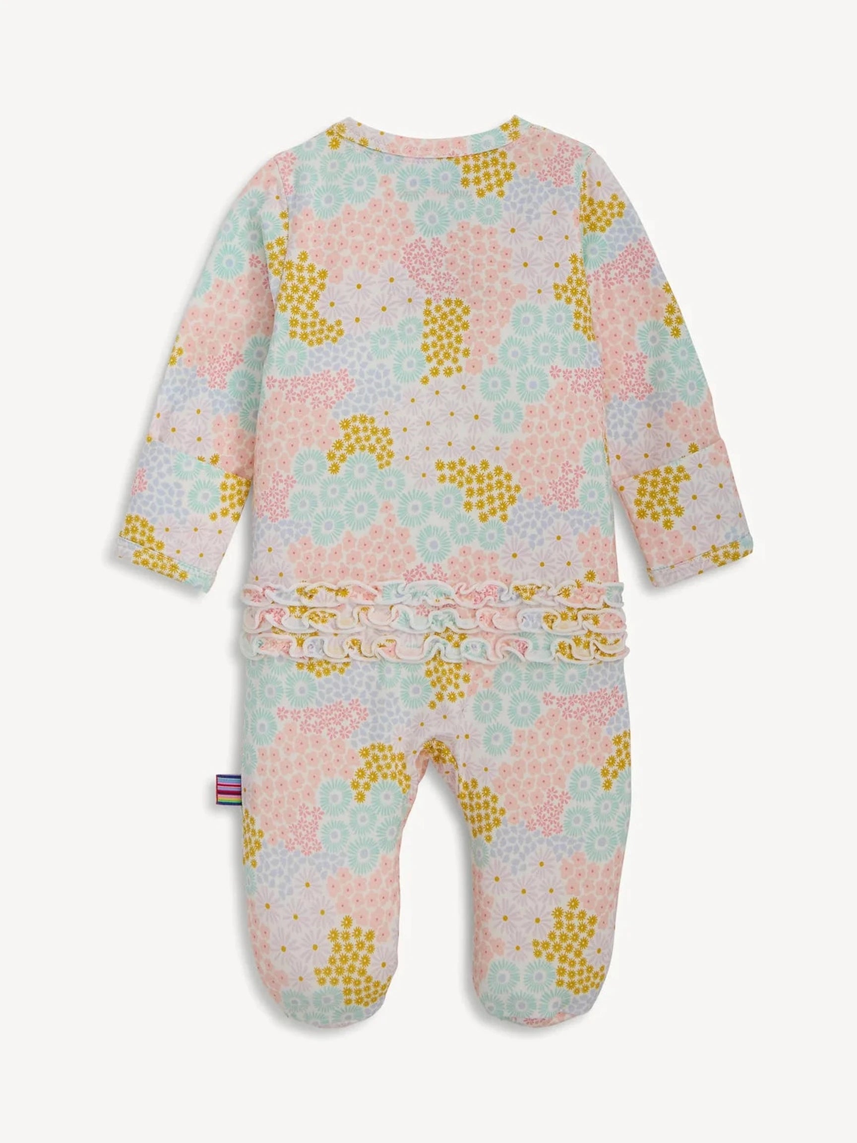 Harper Ruffle Modal Magnetic Footie