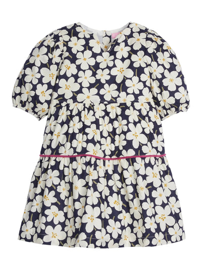 Madaket Dress - Navy Blooms