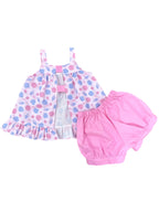 PRE-ORDER Maggie Bloomer/Banded Short Set - Shells Woven
