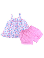 PRE-ORDER Maggie Bloomer/Banded Short Set - Shells Woven