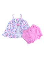 PRE-ORDER Maggie Bloomer/Banded Short Set - Shells Woven