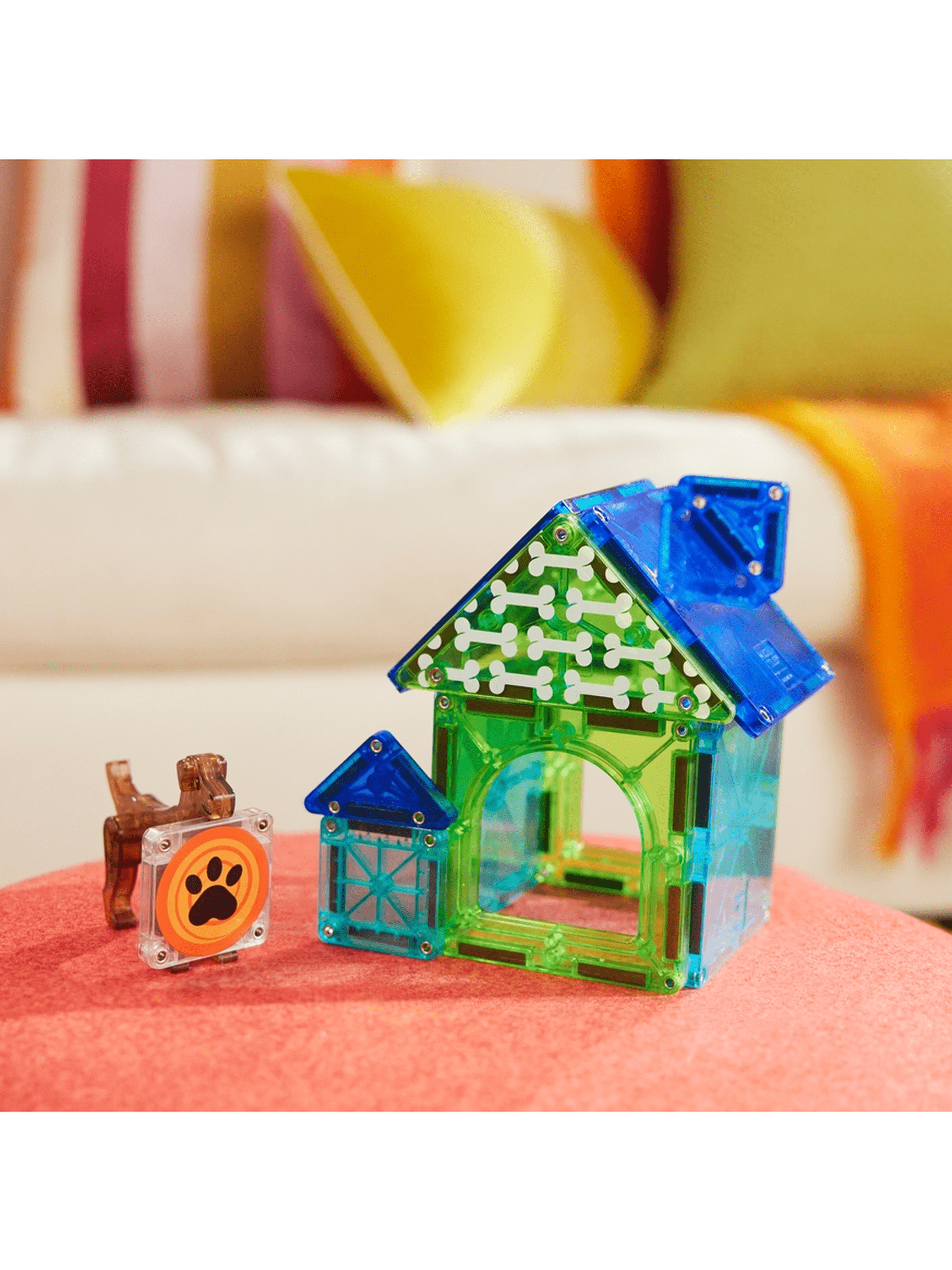 Magna-Tiles Dog House 13-Piece Set