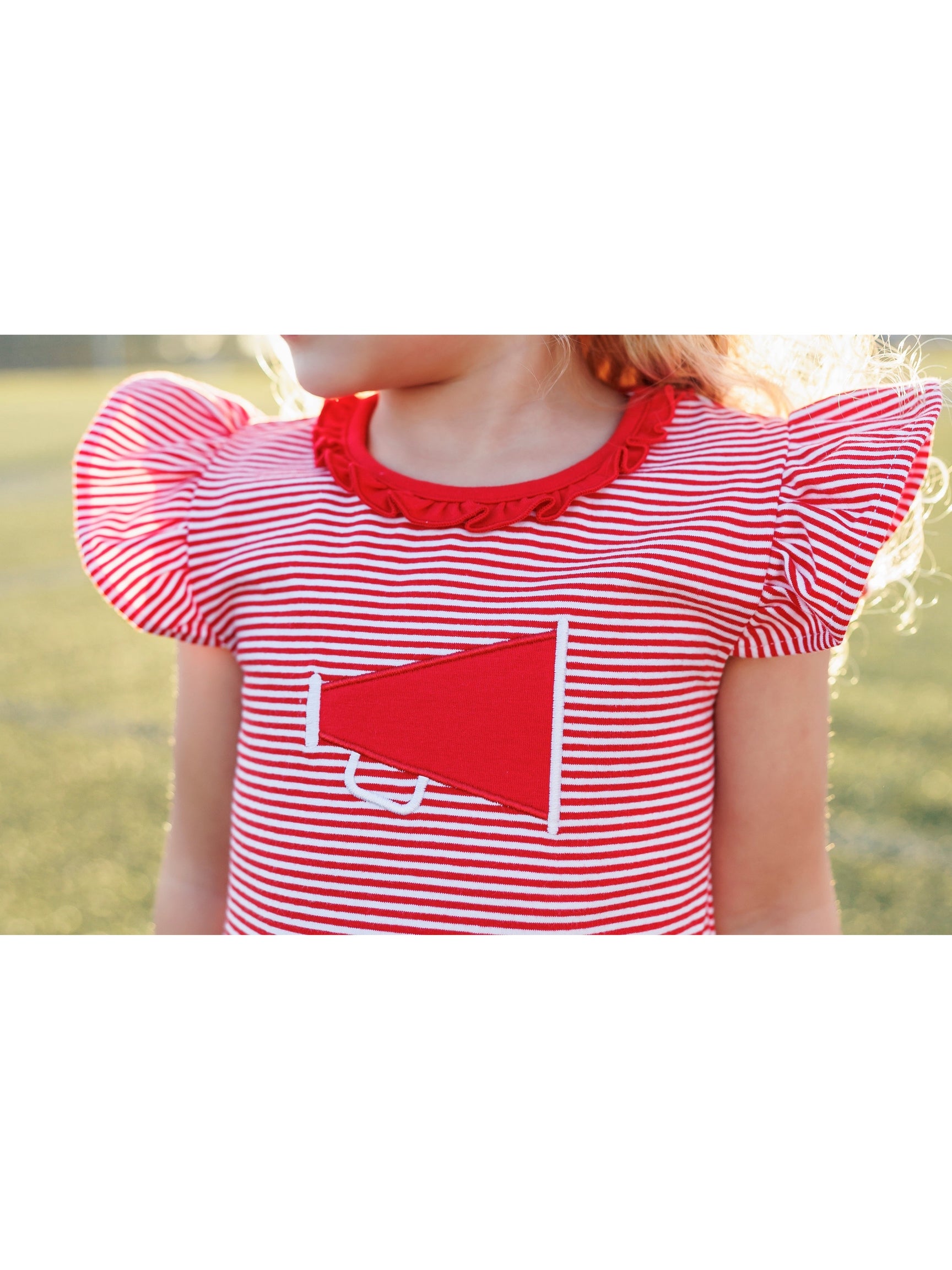 Red Megaphone Dress