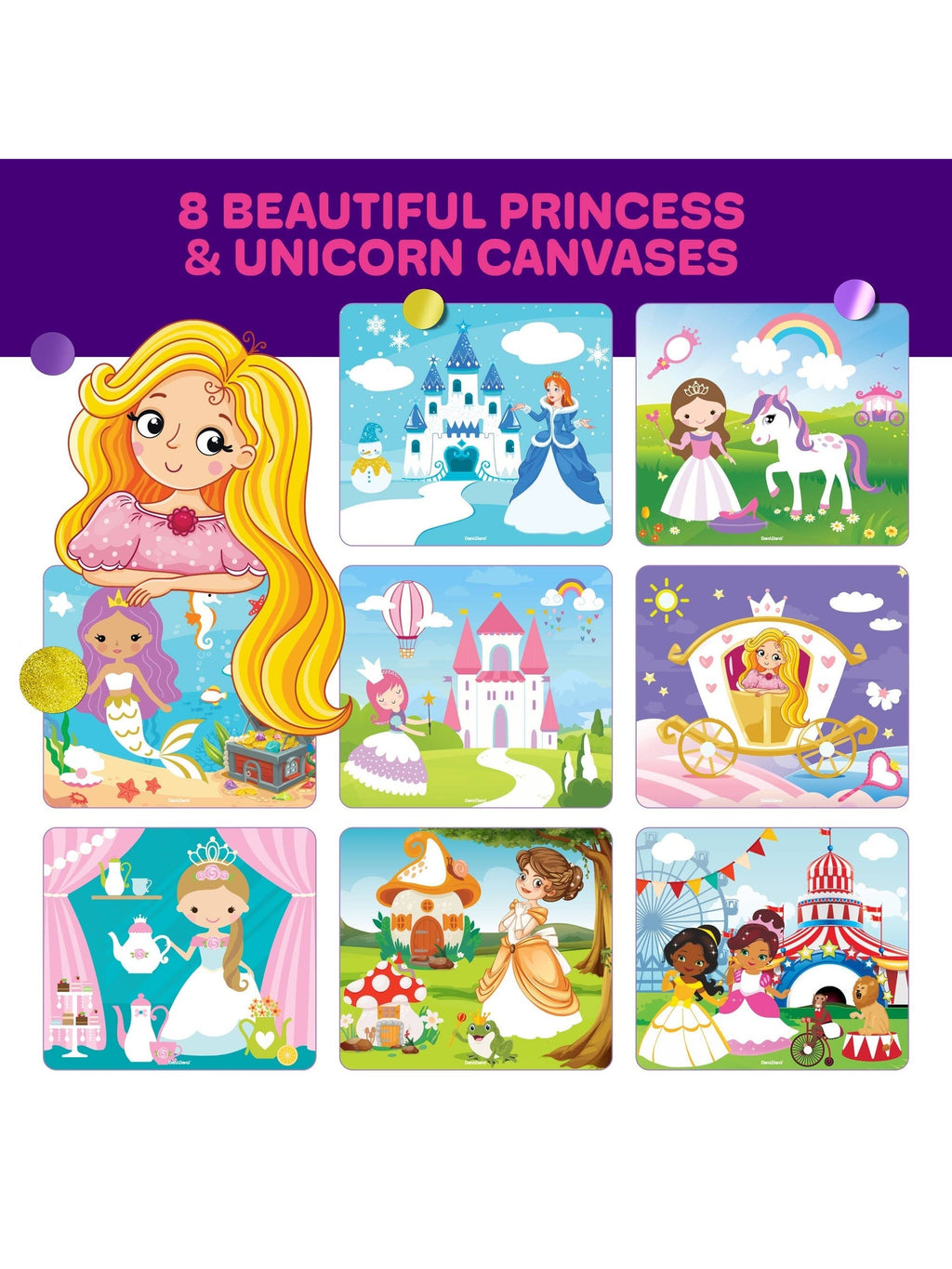 Mess-Free Dot Sticker Art For Kids, Sticker Book for Toddler