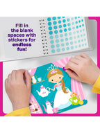 Mess-Free Dot Sticker Art For Kids, Sticker Book for Toddler