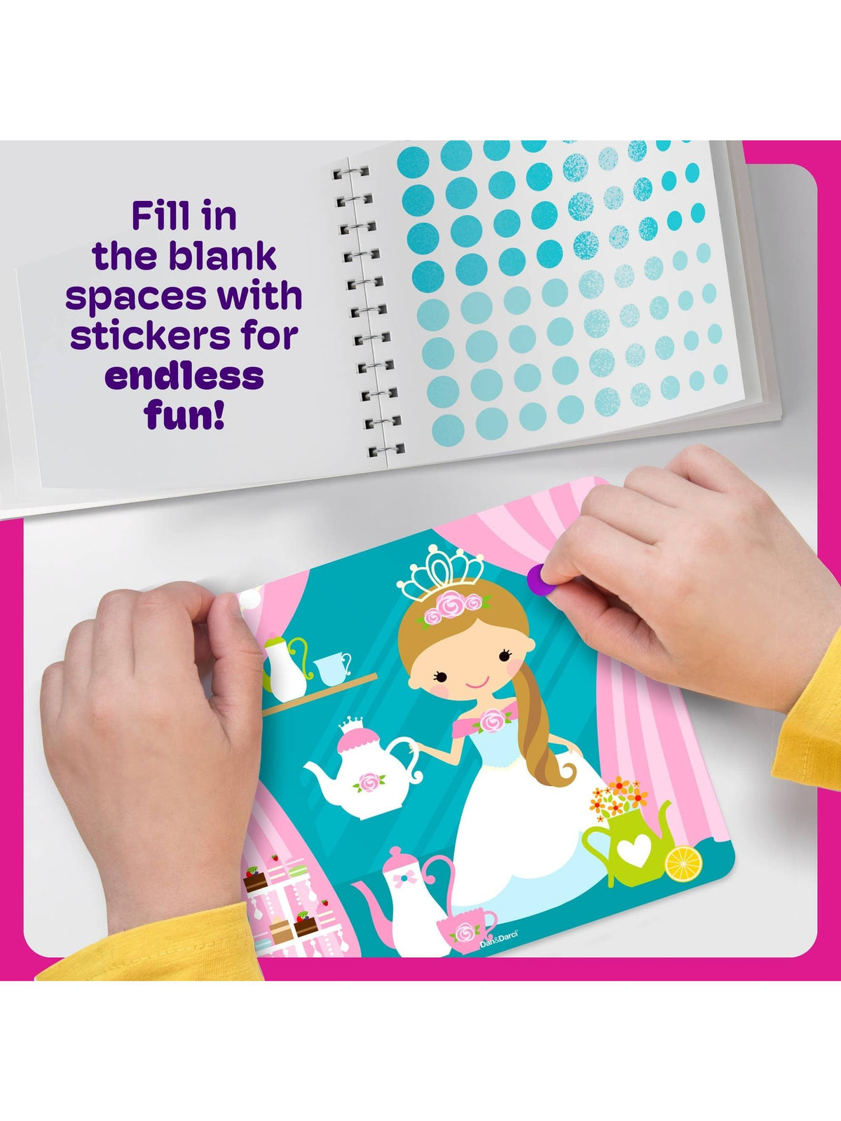 Mess-Free Dot Sticker Art For Kids, Sticker Book for Toddler