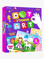 Mess-Free Dot Sticker Art For Kids, Sticker Book for Toddler
