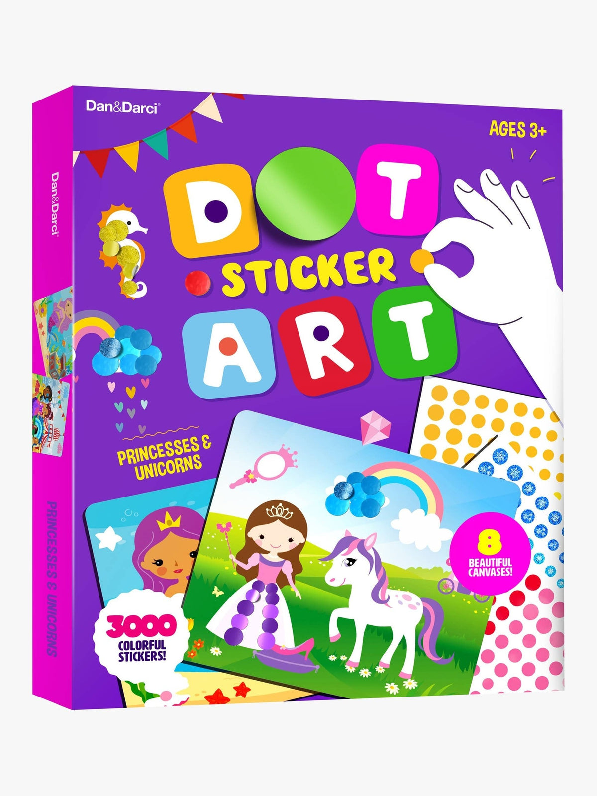Mess-Free Dot Sticker Art For Kids, Sticker Book for Toddler