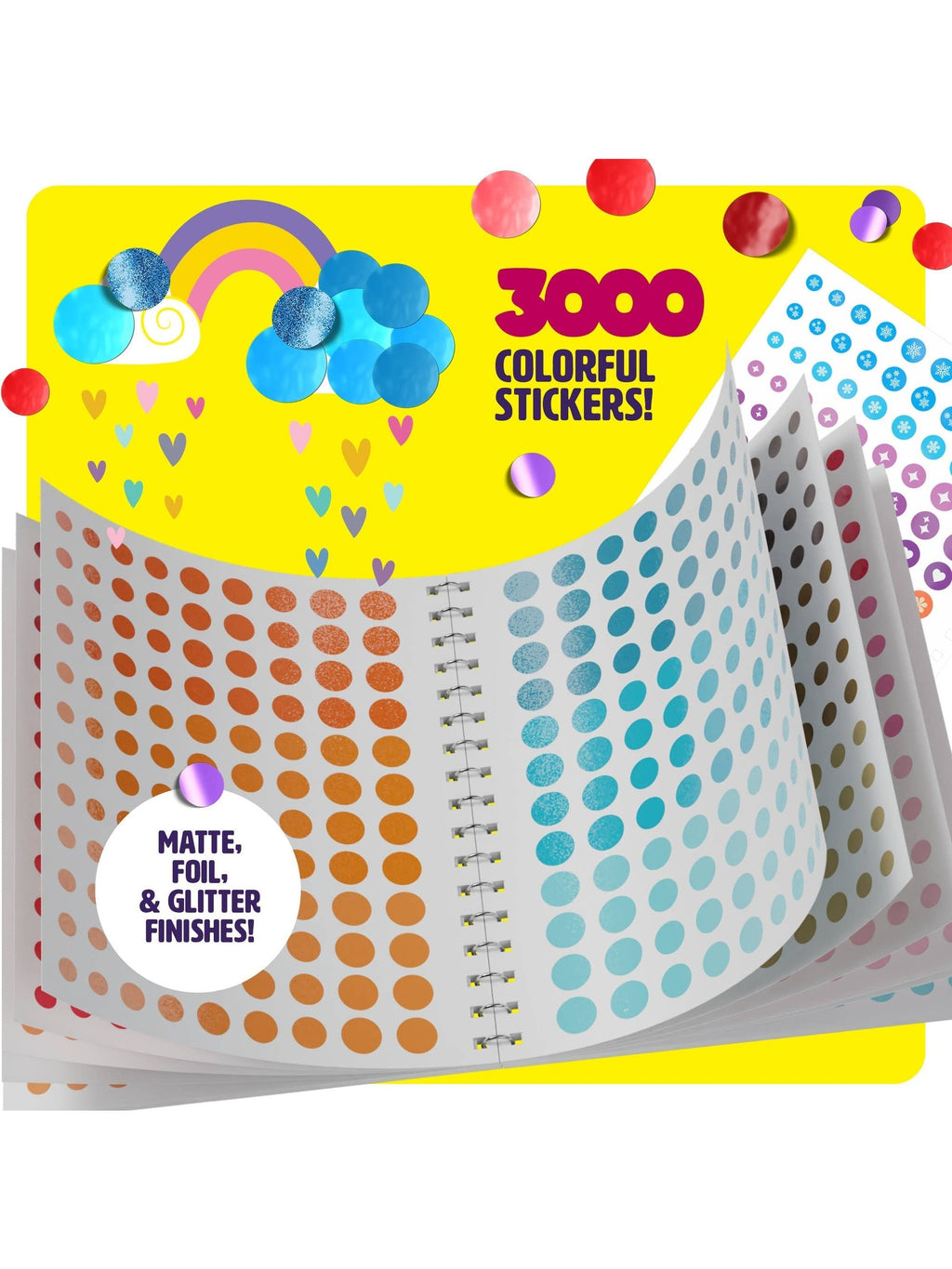 Mess-Free Dot Sticker Art For Kids, Sticker Book for Toddler