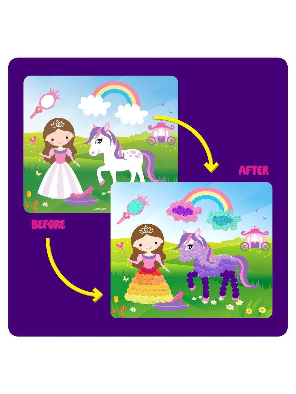Mess-Free Dot Sticker Art For Kids, Sticker Book for Toddler