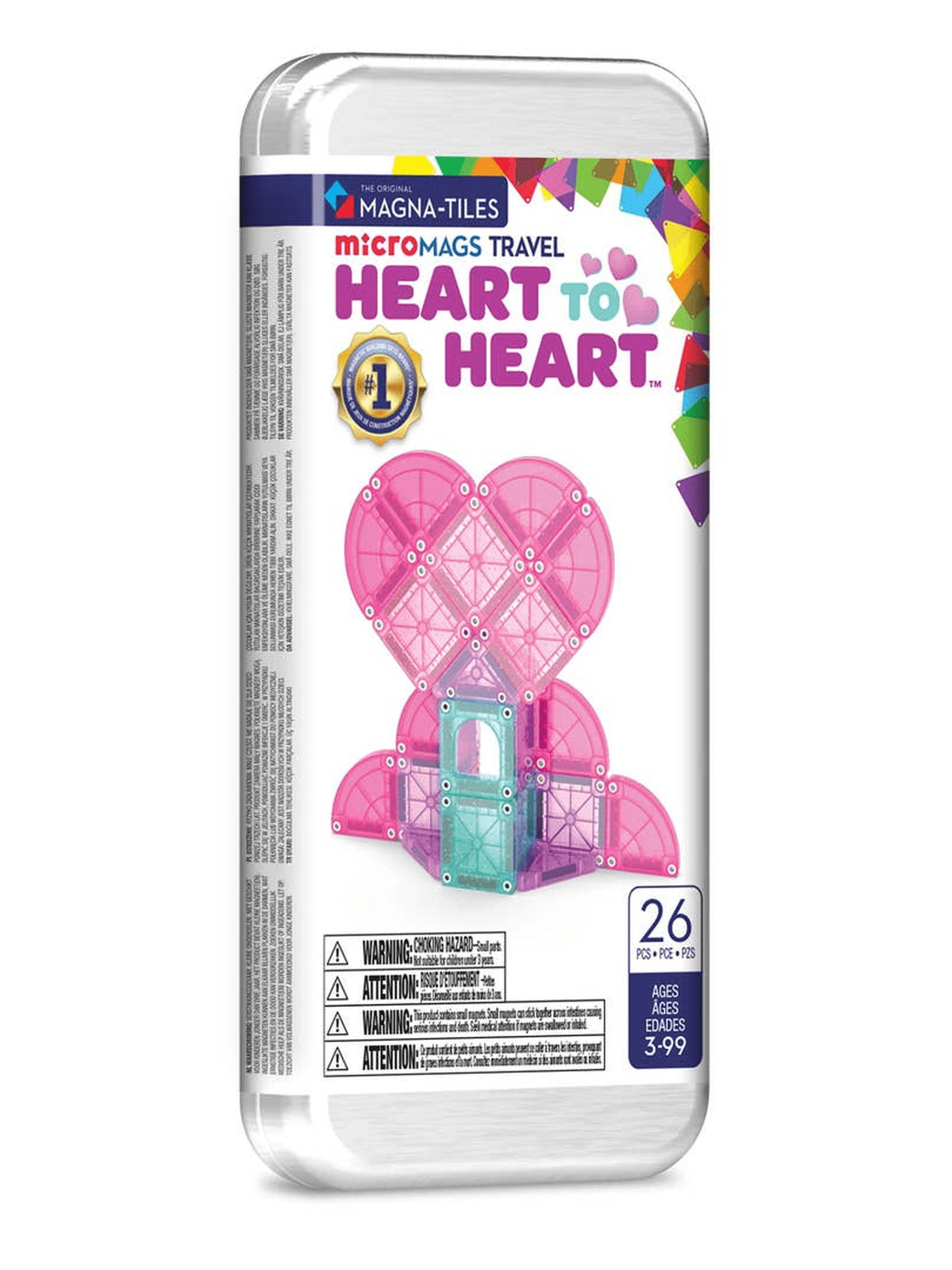 Micromags Heart To Heart 26 Piece Travel Set