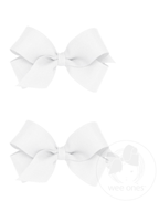 Mini Grosgrain Hair Bow Two Pack