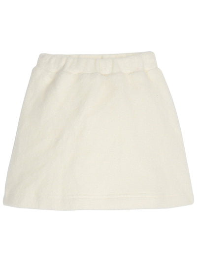 Mini-Skirt - Cream Sherpa