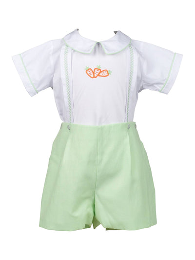 PRE-ORDER Mint Easter Boy Short Set