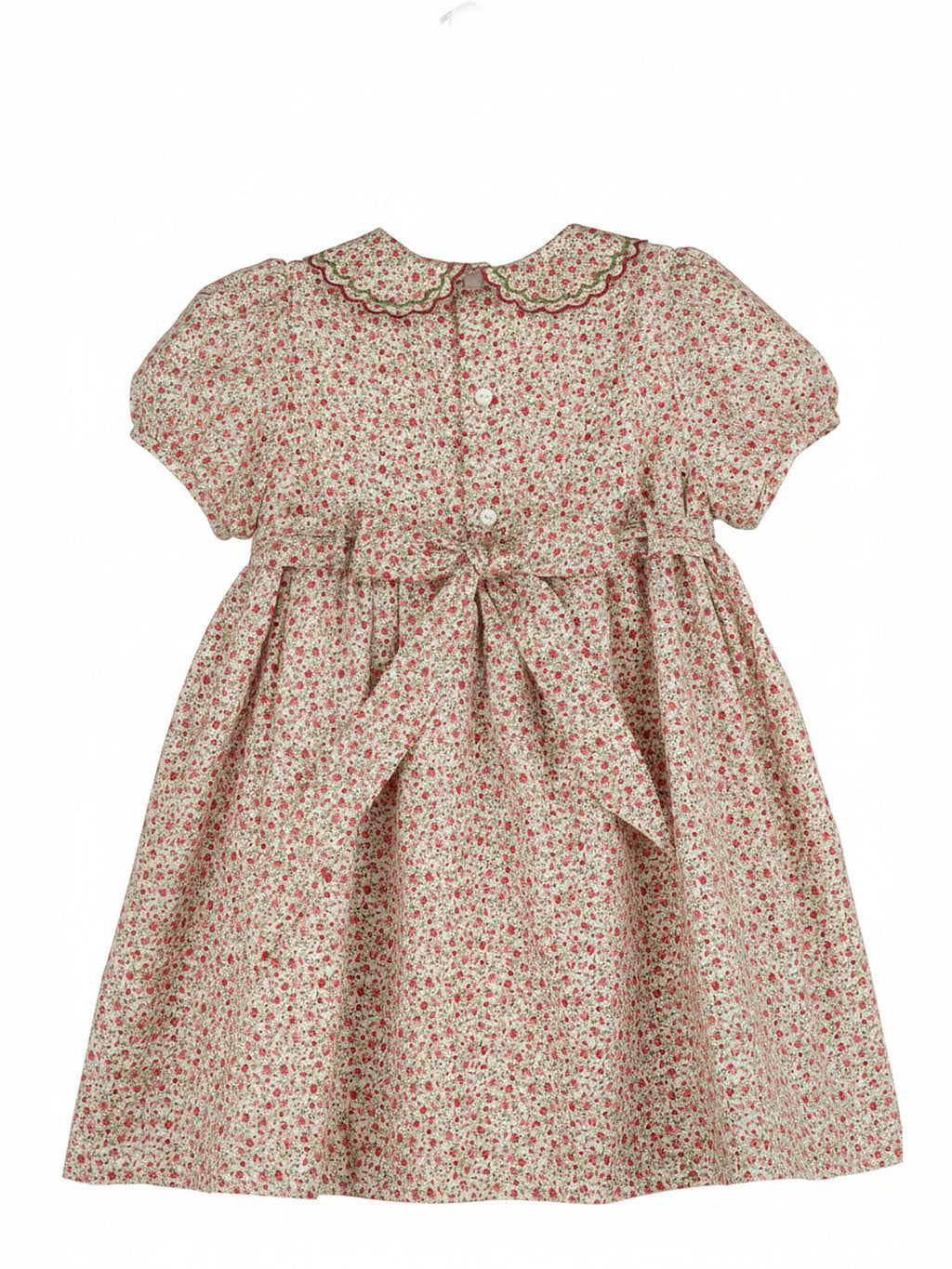 Mulberry Floral Smock Dress