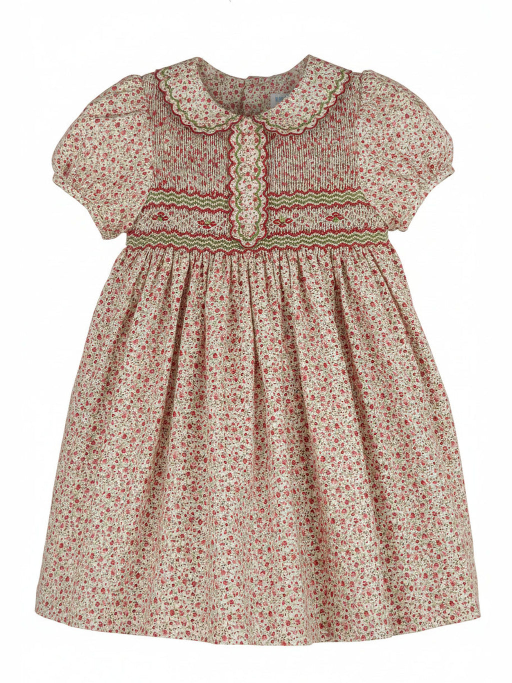 Mulberry Floral Smock Dress