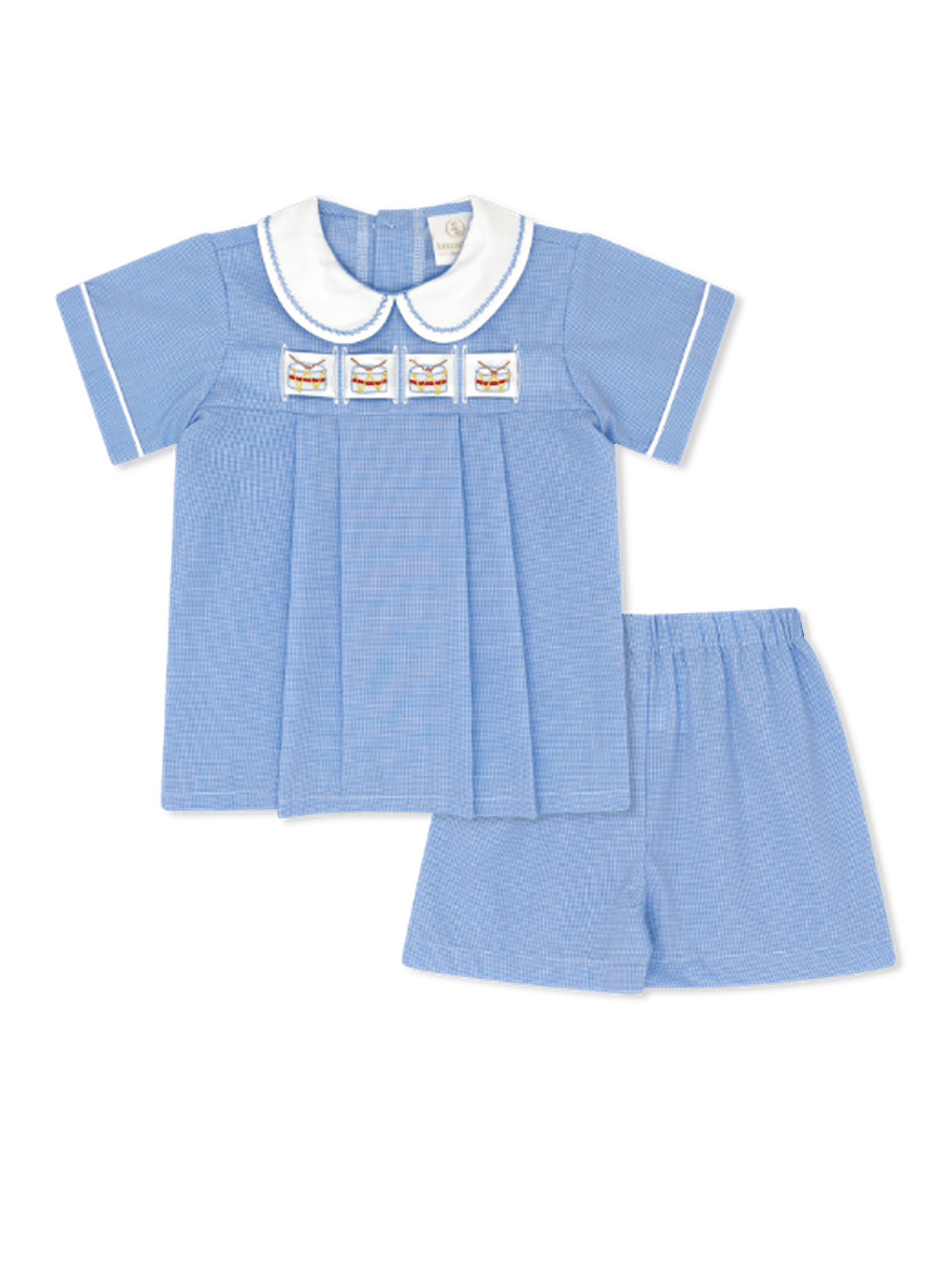 Noah Ribbon Short Set - River Royal Mingingham