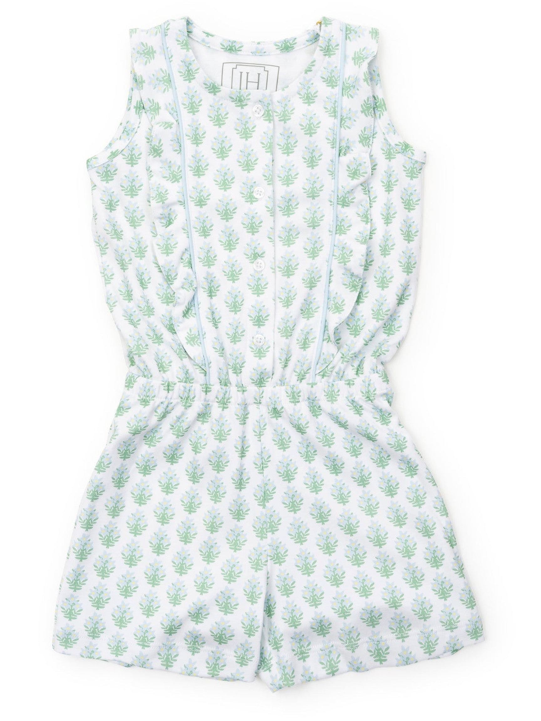 Lola Girls’ Pima Cotton Romper