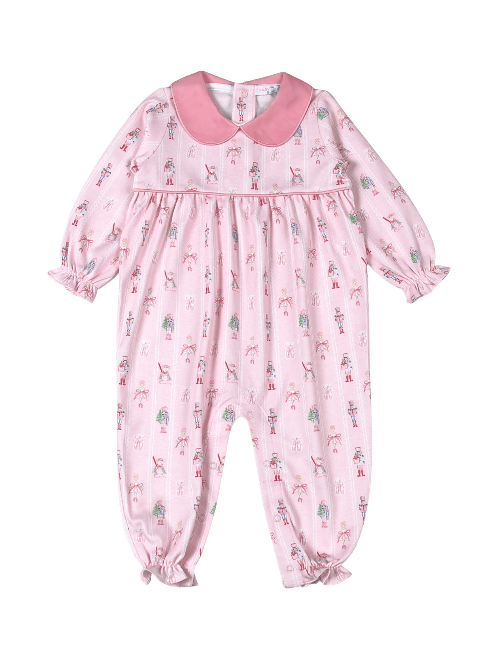 Pink Nutcracker Pima Romper