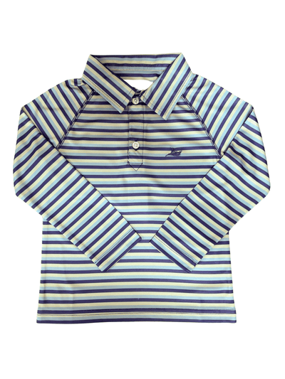 Southbound Striped Polo