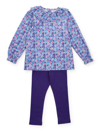 PRE-ORDER Emma Legging Set - Blackberry Floral