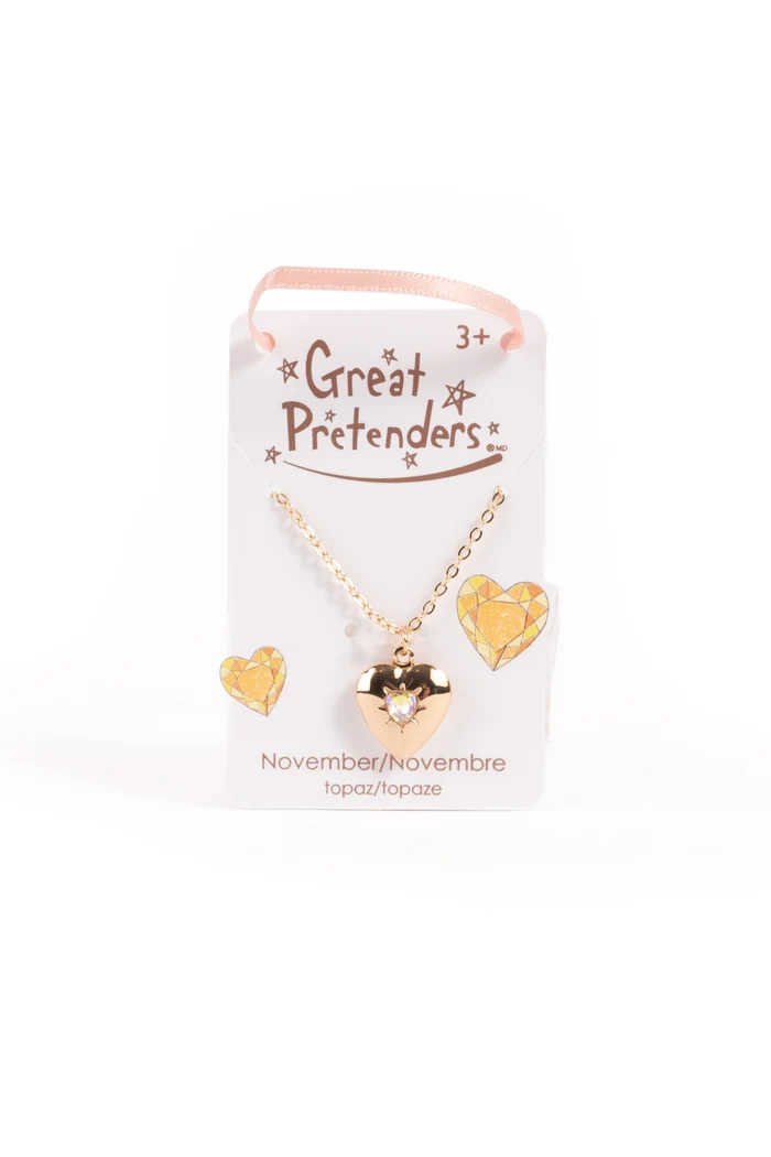 Birthstone Heart Lockets