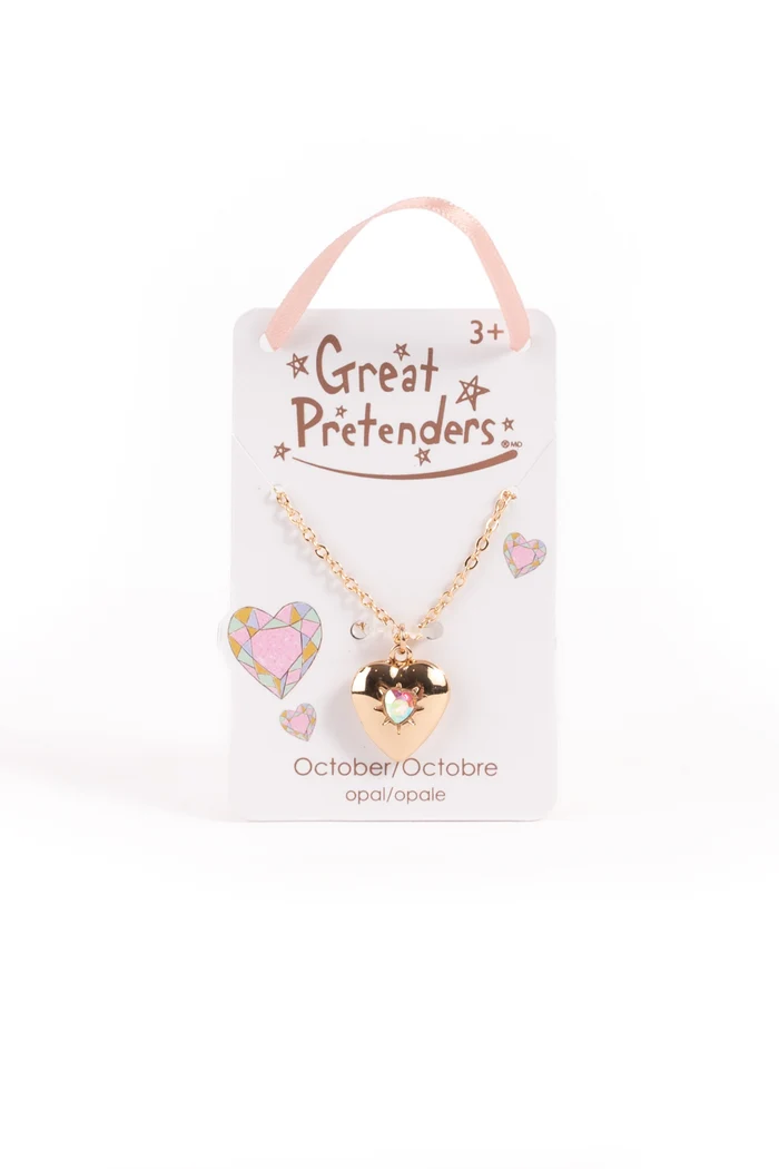 Birthstone Heart Lockets