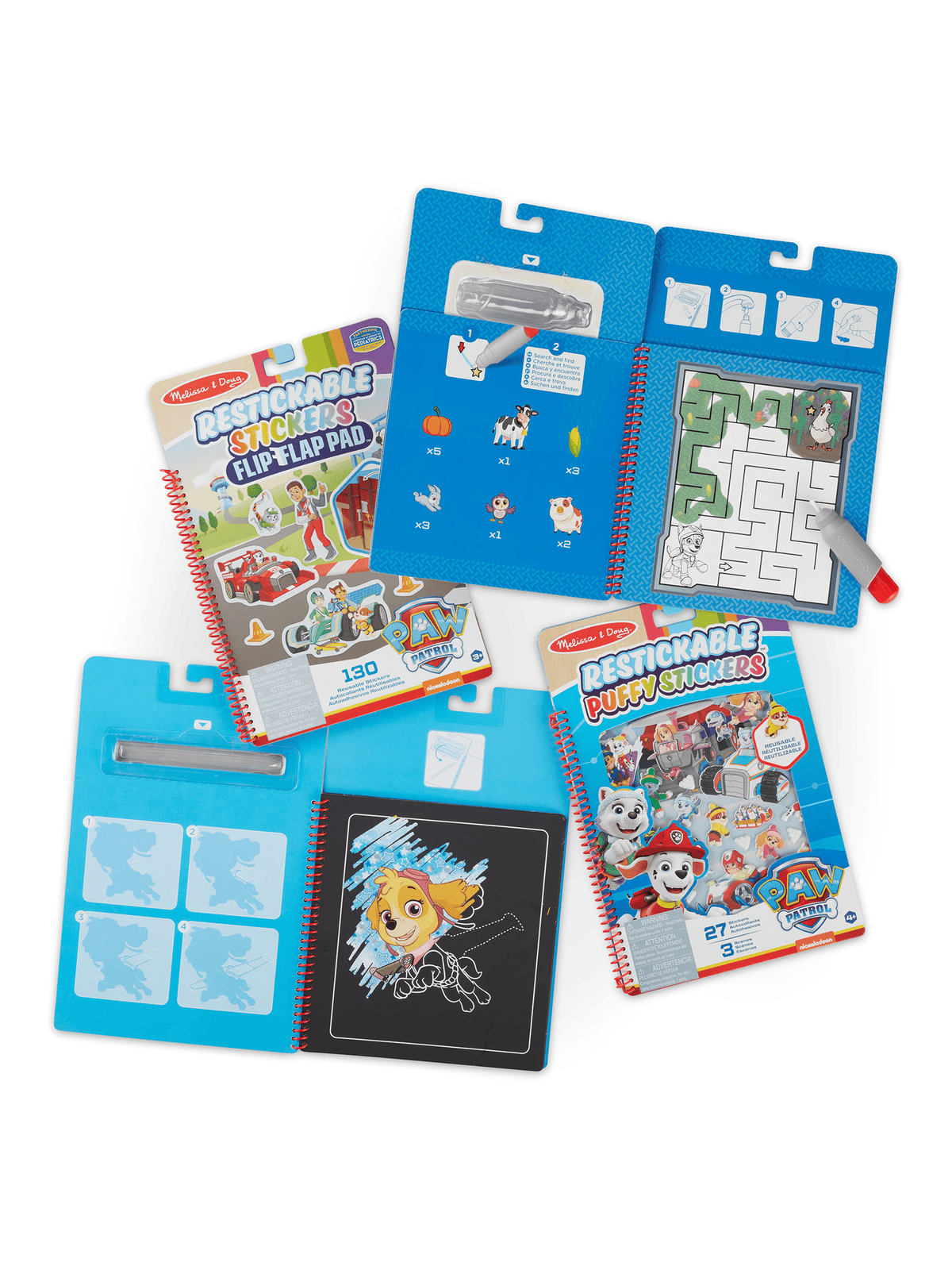 PAW Patrol Puffy Sticker Pad - Jake's Mountain