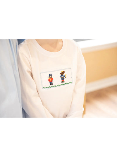 Smocked Nutcracker Boy Pant Set - Posh Tots Children's Boutique