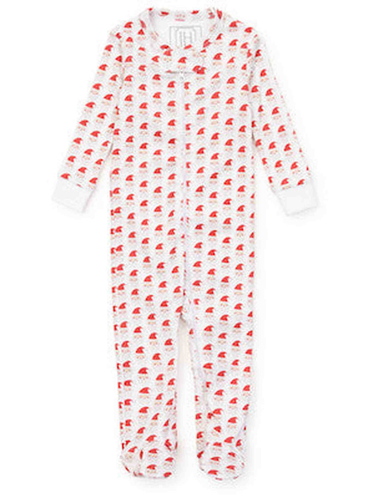 Parker Zipper Pajama - Whimsical Santa
