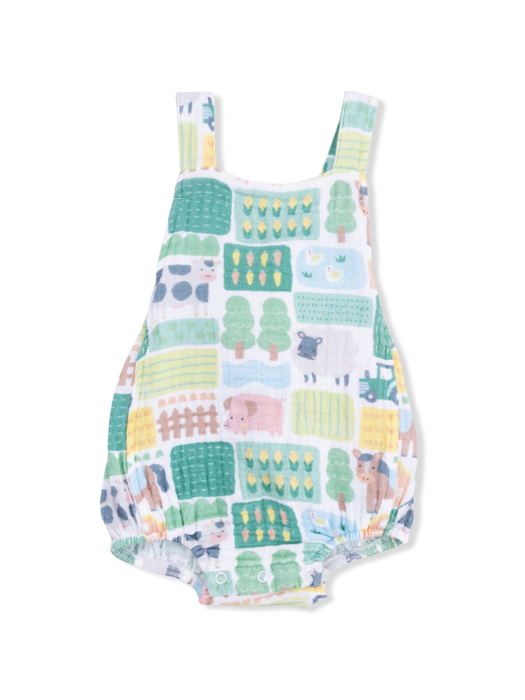 Patchwork Farm - Retro Sunsuit