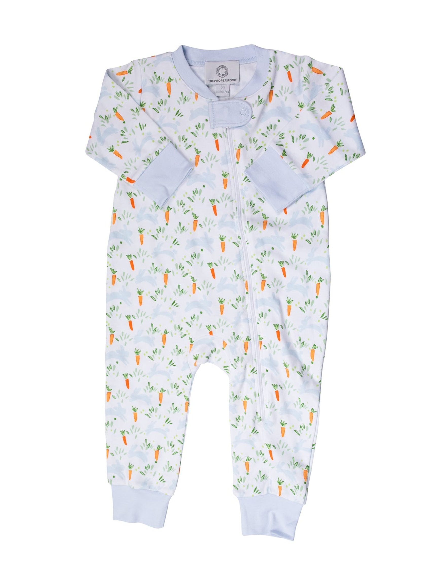 PRE-ORDER Peeps Blue Zipper Pajama