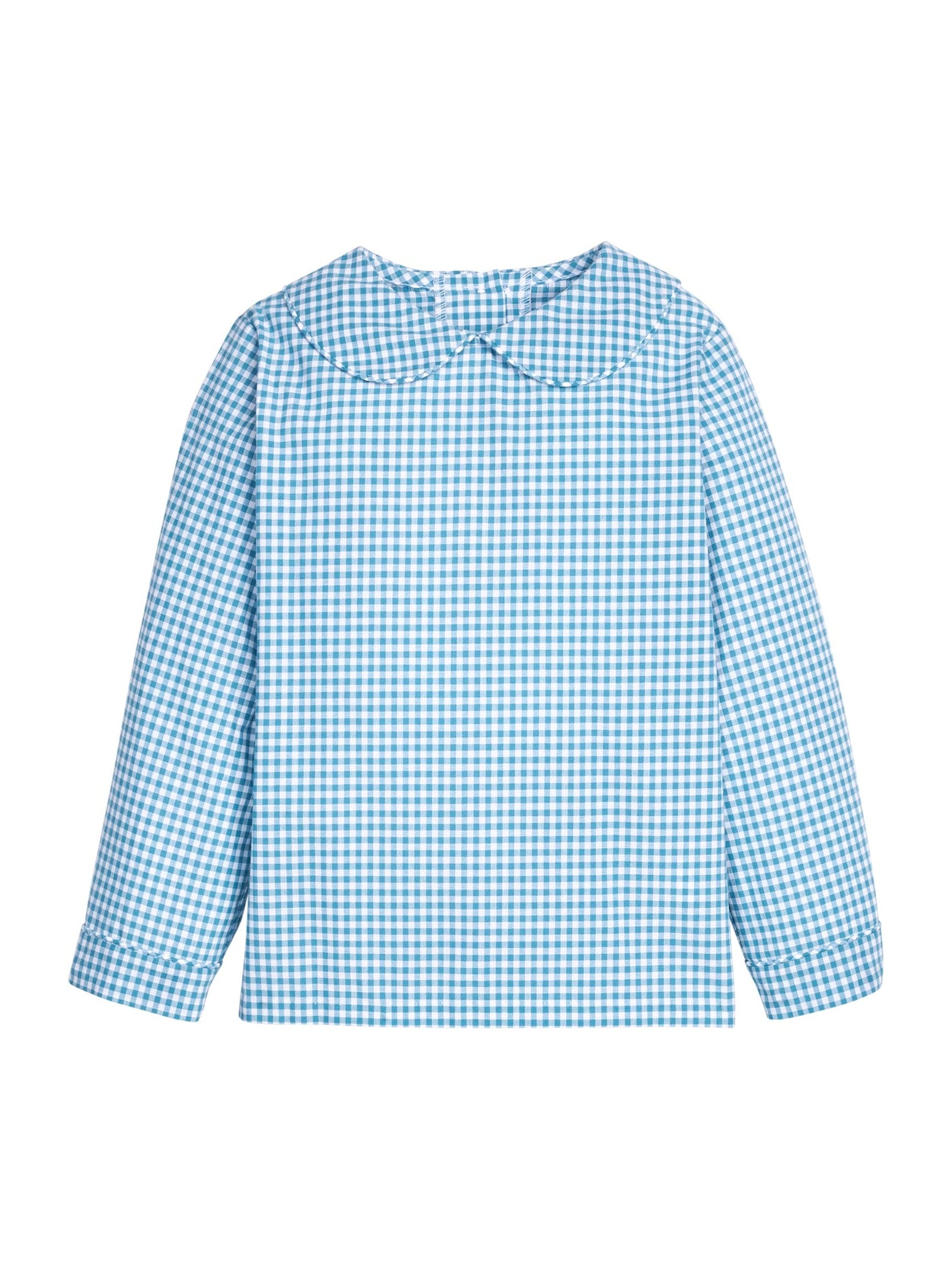 Peter Pan Shirt - Alpine Gingham
